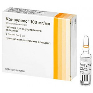 КОНВУЛЕКС 100МГ/МЛ. 5МЛ. №5 Р-Р Д/В/В АМП. /БАУШ ХЕЛС/ КОНВУЛЕКС 100МГ/МЛ. 5МЛ. №5 Р-Р Д/В/В АМП. /БАУШ ХЕЛС/