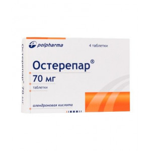 ОСТЕРЕПАР 70МГ. №4 ТАБ. /ПОЛЬФАРМА/ ОСТЕРЕПАР 70МГ. №4 ТАБ. /ПОЛЬФАРМА/