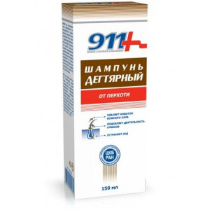 911-ШАМПУНЬ ДЕГТЯРНЫЙ П/ПЕРХОТИ 150МЛ. 911-ШАМПУНЬ ДЕГТЯРНЫЙ П/ПЕРХОТИ 150МЛ.