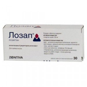 ЛОЗАП 100МГ. №30 ТАБ. П/П/О /САНОФИ/САНЕКА/ ЛОЗАП 100МГ. №30 ТАБ. П/П/О /САНОФИ/САНЕКА/