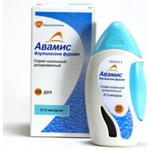 АВАМИС 27,5МКГ/ДОЗА 120 ДОЗ НАЗАЛ.СПРЕЙ ФЛ. АВАМИС 27,5МКГ/ДОЗА 120 ДОЗ НАЗАЛ.СПРЕЙ ФЛ.
