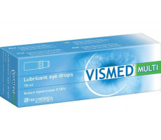 ВИЗМЕД МУЛЬТИ 0,18% 10МЛ. ГИДРОГЕЛЬ ОФТАЛЬМ. ФЛ./КАП.