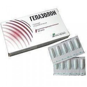ГЕПАЗОЛОН №10 СУПП. РЕКТ. ГЕПАЗОЛОН №10 СУПП. РЕКТ.