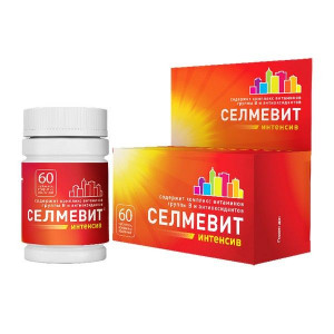 СЕЛМЕВИТ ИНТЕНСИВ №60 ТАБ. П/П/О СЕЛМЕВИТ ИНТЕНСИВ №60 ТАБ. П/П/О