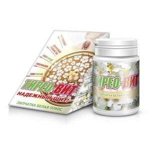 ТИРЕО-ВИТ 205МГ. №100 ТАБ. (ЛАПЧАТКА БЕЛАЯ ПЛЮС) ТИРЕО-ВИТ 205МГ. №100 ТАБ. (ЛАПЧАТКА БЕЛАЯ ПЛЮС)