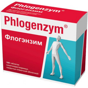 ФЛОГЭНЗИМ №100 ТАБ.КШ/РАСТВ. П/П/О ФЛОГЭНЗИМ №100 ТАБ.КШ/РАСТВ. П/П/О