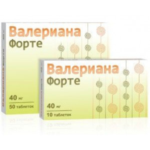 ВАЛЕРИАНА ФОРТЕ 40МГ. №50 ТАБ. П/О /ОЗОН/ ВАЛЕРИАНА ФОРТЕ 40МГ. №50 ТАБ. П/О /ОЗОН/