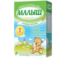 МАЛЫШ 2 ИСТРИНСКИЙ СМЕСЬ МОЛ. 350Г. 6+МЕС.
