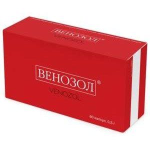 ВЕНОЗОЛ 500МГ. №60 КАПС. ВЕНОЗОЛ 500МГ. №60 КАПС.