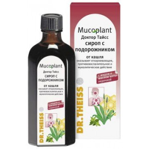 Д.ТАЙСС СИРОП ОТ КАШЛЯ ПОДОРОЖНИК 100МЛ. ФЛ. Д.ТАЙСС СИРОП ОТ КАШЛЯ ПОДОРОЖНИК 100МЛ. ФЛ.