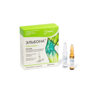 ЭЛЬБОНА 200МГ/МЛ. 2МЛ. №6 Р-Р Д/В/М АМП. +Р-ЛЬ /ЭЛЛАРА/ ЭЛЬБОНА 200МГ/МЛ. 2МЛ. №6 Р-Р Д/В/М АМП. +Р-ЛЬ /ЭЛЛАРА/