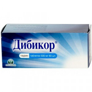 ДИБИКОР 500МГ. №60 ТАБ. ДИБИКОР 500МГ. №60 ТАБ.