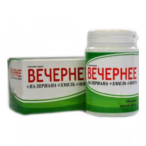 ДРАЖЕ ВЕЧЕРНЕЕ №100 ВАЛЕРИАНА+ХМЕЛЬ+МЯТА /ПАРАФАРМ/ ДРАЖЕ ВЕЧЕРНЕЕ №100 ВАЛЕРИАНА+ХМЕЛЬ+МЯТА /ПАРАФАРМ/