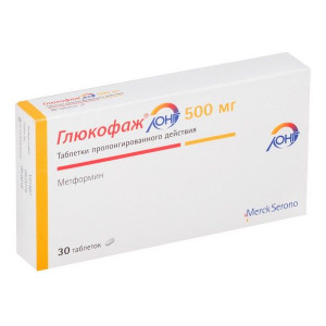 ГЛЮКОФАЖ ЛОНГ 500МГ. №30 ТАБ.ПРОЛОНГ. /МЕРК САНТЭ/ ГЛЮКОФАЖ ЛОНГ 500МГ. №30 ТАБ.ПРОЛОНГ. /МЕРК САНТЭ/