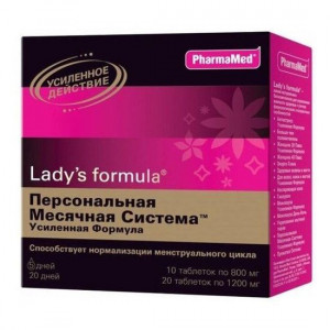 ЛЕДИ-С ФОРМУЛА ПЕРСОН. МЕСЯЧ. СИСТ. УСИЛ.ФОРМУЛА №30 ТАБ.