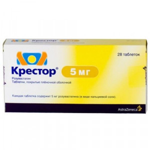 КРЕСТОР 5МГ. №28 ТАБ. П/П/О КРЕСТОР 5МГ. №28 ТАБ. П/П/О