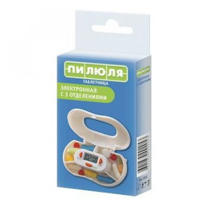 ТАБЛЕТНИЦА-КОНТЕЙНЕР ПИЛЮЛЯ ЭЛЕКТРОН. С ТАЙМЕРОМ Д/ТРЕХ ВИДОВ Д/ТАБ. /АРТ.2023/ ТАБЛЕТНИЦА-КОНТЕЙНЕР ПИЛЮЛЯ ЭЛЕКТРОН. С ТАЙМЕРОМ Д/ТРЕХ ВИДОВ Д/ТАБ. /АРТ.2023/