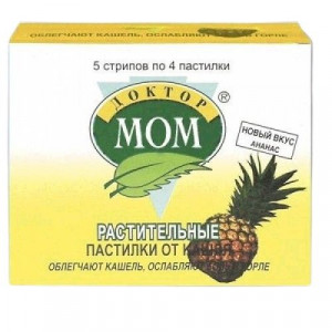 ДОКТОР МОМ №20 ПАСТИЛКИ АНАНАС ДОКТОР МОМ №20 ПАСТИЛКИ АНАНАС