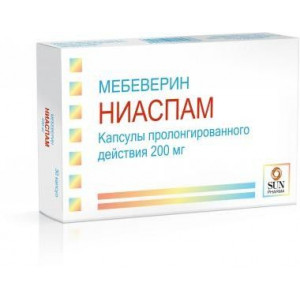 НИАСПАМ 200МГ. №30 КАПС.ПРОЛОНГ.ВЫСВ. /САН ФАРМАСЬЮТИКАЛ/ НИАСПАМ 200МГ. №30 КАПС.ПРОЛОНГ.ВЫСВ. /САН ФАРМАСЬЮТИКАЛ/