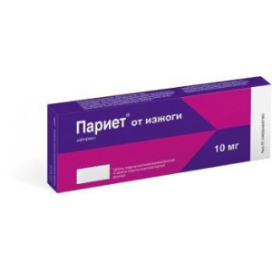 ПАРИЕТ 10МГ. №14 ТАБ.КШ/РАСТВ. П/О ПАРИЕТ 10МГ. №14 ТАБ.КШ/РАСТВ. П/О
