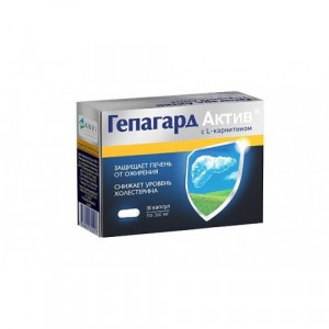 ГЕПАГАРД АКТИВ 360МГ. №30 КАПС. ГЕПАГАРД АКТИВ 360МГ. №30 КАПС.