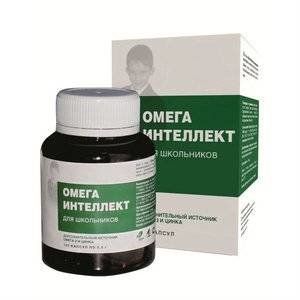 ОМЕГА ИНТЕЛЛЕКТ Д/ШКОЛЬНИКОВ 500МГ. №120 КАПС. /ЭККО ПЛЮС/ ОМЕГА ИНТЕЛЛЕКТ Д/ШКОЛЬНИКОВ 500МГ. №120 КАПС. /ЭККО ПЛЮС/