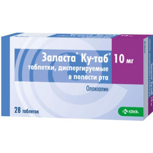 ЗАЛАСТА КУ-ТАБ 10МГ. №28 ТАБ. Д/РАСС. /KRKA/ ЗАЛАСТА КУ-ТАБ 10МГ. №28 ТАБ. Д/РАСС. /KRKA/