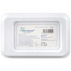 РЕСТАСИС 0,05% 0,4МЛ №30 ГЛ.КАПЛИ ФЛ. РЕСТАСИС 0,05% 0,4МЛ №30 ГЛ.КАПЛИ ФЛ.
