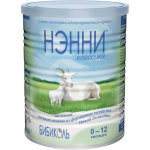 НЭННИ МОЛОЧНАЯ СМЕСЬ 400Г. КЛАССИКА 0-12МЕС.