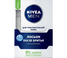 НИВЕЯ МЕН ЛОСЬОН П/БРИТЬЯ УСПОК. Д/ЧУВСТВ. КОЖИ 100МЛ. [NIVEA]
