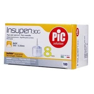 ИГЛА ИНСУПЕН 30G 0,3Х8ММ. №100 [INSUPEN]