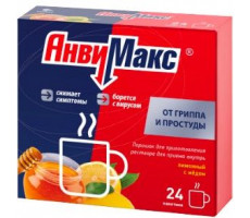 АНВИМАКС 5Г. №24 ЛИМОН+МЕД ПОР. Д/Р-РА Д/ПРИЕМА ВНУТРЬ ПАК.