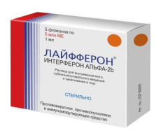 ЛАЙФФЕРОН 5МЛН.МЕ №5 Р-Р Д/В/М,СУБКОНЪЮКТ. И ЗАКАП. В ГЛАЗ АМП. /ВЕКТОР-МЕДИКА/