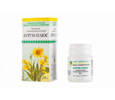 ДОКТОР Н АУРУМ-ПЛЮС 20Г. №1 ГРАН.ГОМЕОПАТ. ФЛ.