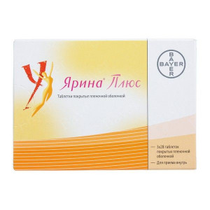 ЯРИНА ПЛЮС №84 (28Х3) ТАБ. П/П/О ЯРИНА ПЛЮС №84 (28Х3) ТАБ. П/П/О