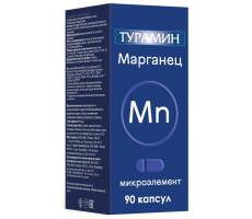 ТУРАМИН МАРГАНЕЦ MN 200МГ. №90 КАПС.