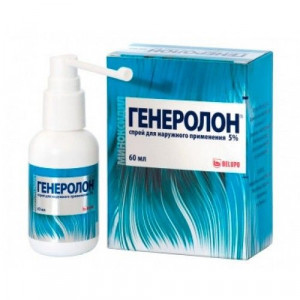 ГЕНЕРОЛОН 5% 60МЛ. №1 СПРЕЙ Д/НАРУЖ.ПРИМ. ФЛ. ГЕНЕРОЛОН 5% 60МЛ. №1 СПРЕЙ Д/НАРУЖ.ПРИМ. ФЛ.