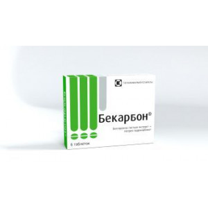 БЕКАРБОН №6 ТАБ. /ТАТХИМФАРМ/ БЕКАРБОН №6 ТАБ. /ТАТХИМФАРМ/