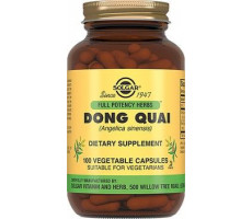 СОЛГАР ДЯГИЛЯ КОРЕНЬ ПЛЮС №100 КАПС. [SOLGAR]