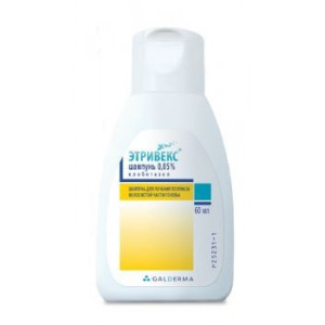 ЭТРИВЕКС ШАМПУНЬ 0,05% 60МЛ. ЭТРИВЕКС ШАМПУНЬ 0,05% 60МЛ.