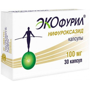 ЭКОФУРИЛ 100МГ. №30 КАПС. ЭКОФУРИЛ 100МГ. №30 КАПС.