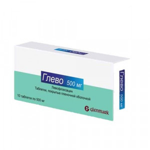 ГЛЕВО 500МГ. №10 ТАБ. П/П/О /ГЛЕНМАРК/ ГЛЕВО 500МГ. №10 ТАБ. П/П/О /ГЛЕНМАРК/