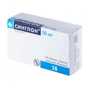 СИНГЛОН 10МГ. №28 ТАБ. П/П/О /ГЕДЕОН РИХТЕР/ СИНГЛОН 10МГ. №28 ТАБ. П/П/О /ГЕДЕОН РИХТЕР/