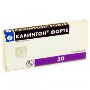 КАВИНТОН ФОРТЕ 10МГ. №30 ТАБ. /ГЕДЕОН РИХТЕР/ КАВИНТОН ФОРТЕ 10МГ. №30 ТАБ. /ГЕДЕОН РИХТЕР/