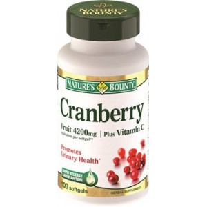 НЕЙЧЕС БАУНТИ КОНЦЕНТРАТ ЯГОД КЛЮКВЫ +ВИТ.С 392МГ. №100 КАПС. [NATURE'S BOUNTY]