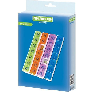 ТАБЛЕТНИЦА-КОНТЕЙНЕР ПИЛЮЛЯ 7 ДНЕЙ ДОМАШНЯЯ /АРТ.3746/ ТАБЛЕТНИЦА-КОНТЕЙНЕР ПИЛЮЛЯ 7 ДНЕЙ ДОМАШНЯЯ /АРТ.3746/