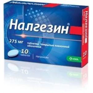 НАЛГЕЗИН 275МГ. №10 ТАБ. П/П/О /KRKA/ НАЛГЕЗИН 275МГ. №10 ТАБ. П/П/О /KRKA/