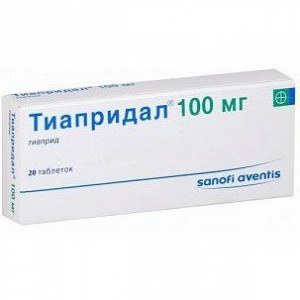 ТИАПРИДАЛ 100МГ. №20 ТАБ. ТИАПРИДАЛ 100МГ. №20 ТАБ.