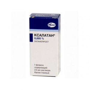 КСАЛАТАН 0,005% 2,5МЛ. №1 ГЛ.КАПЛИ ФЛ./КАП. КСАЛАТАН 0,005% 2,5МЛ. №1 ГЛ.КАПЛИ ФЛ./КАП.