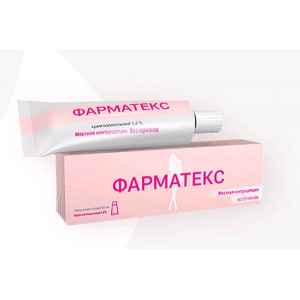 ФАРМАТЕКС 1,2% 72Г. КРЕМ ВАГ. ТУБА ФАРМАТЕКС 1,2% 72Г. КРЕМ ВАГ. ТУБА